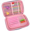 Пенал Cool For School 1 отделение с органайзером розовый (QT-5630-Pink) изображение 2