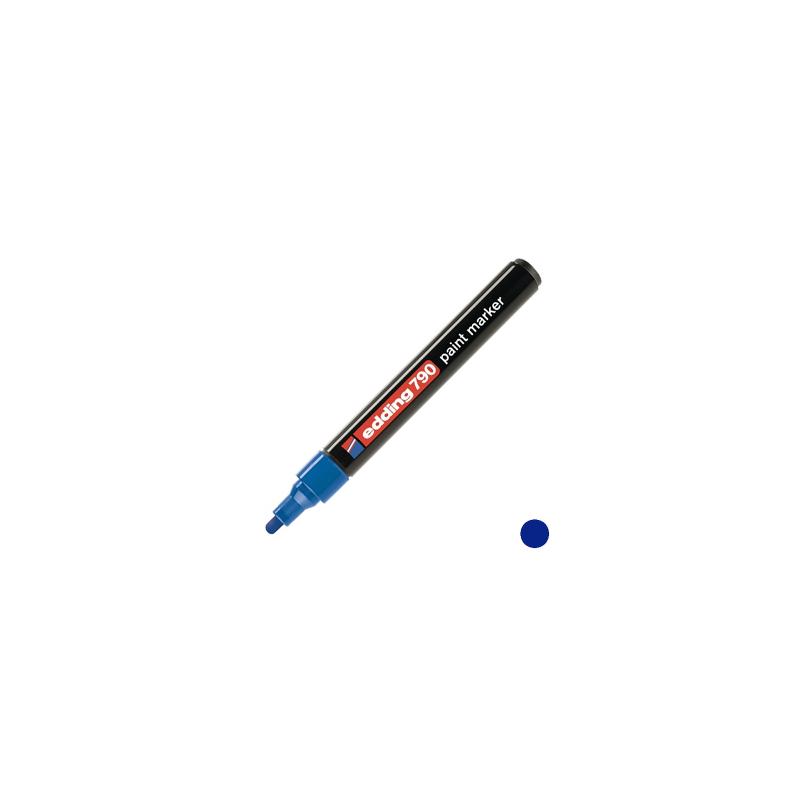 Маркер Edding для декоративных работ Paint E-790 2-3 мм Синий (e-790/03) изображение 2