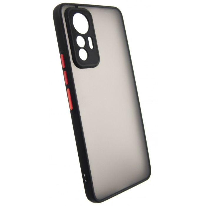 Чехол для мобильного телефона Dengos Matte Xiaomi 12 Lite (black) (DG-TPU-MATT-127) изображение 2