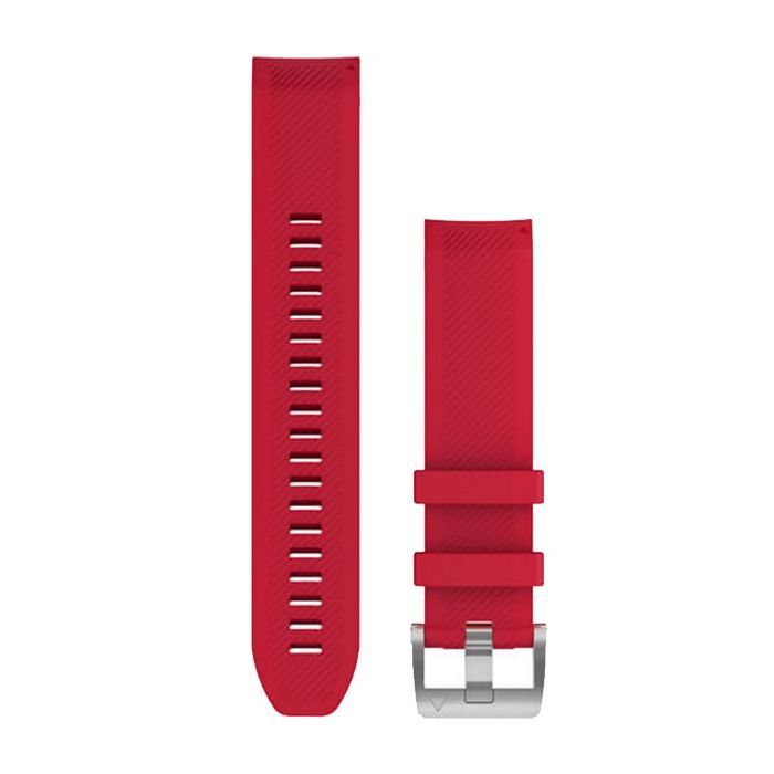 Ремешок для смарт-часов Garmin MARQ, QuickFit 22m, Plasma Red, Silicone Strap (010-12738-17)