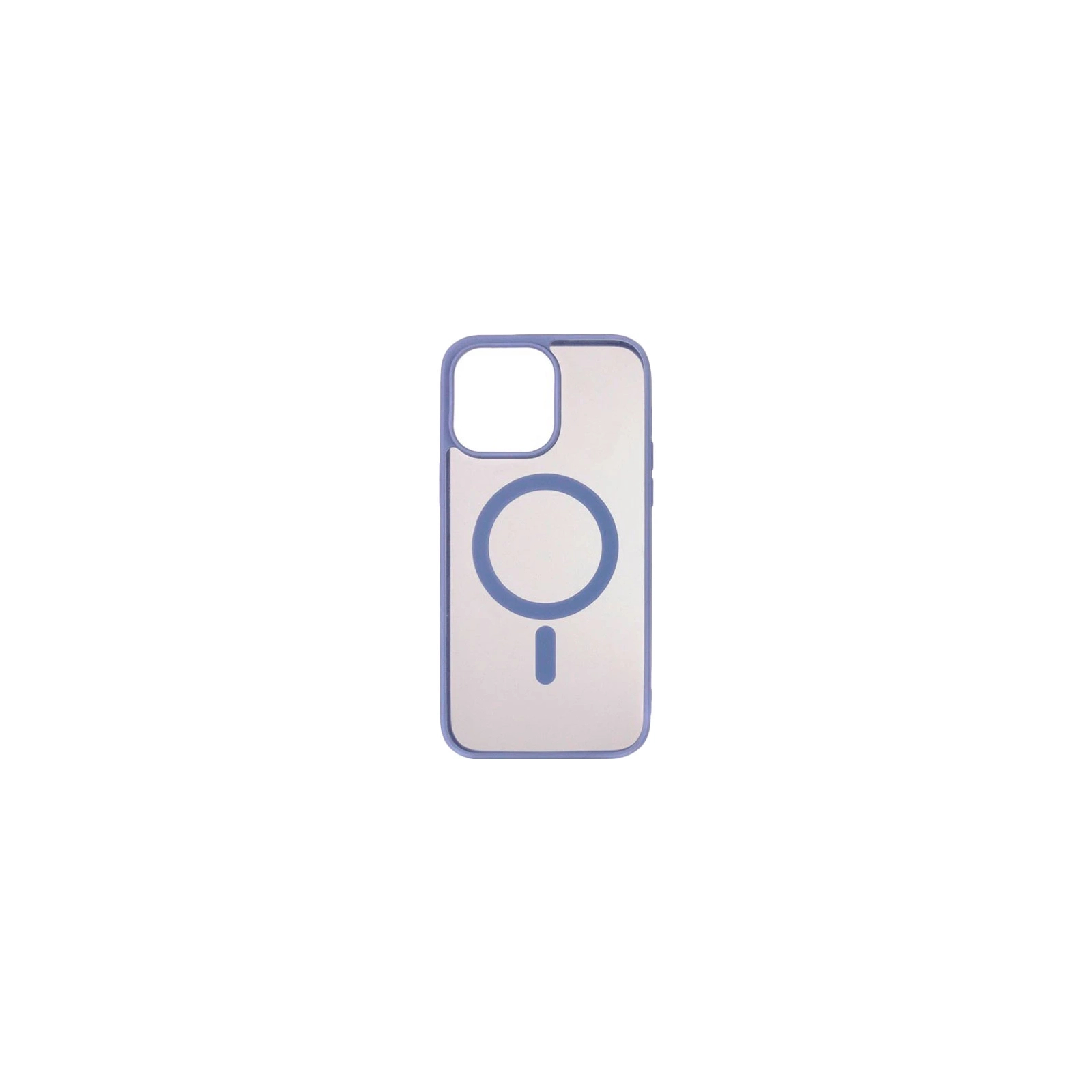 Чохол до мобільного телефона ColorWay Smart Matte Apple iPhone 14 Plus MagSafe blue (CW-CSMMSAI14PL-BU)