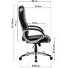 Офисное кресло GT Racer X-2852 Classic Gray (X-2852 Classic Fabric Gray) изображение 9