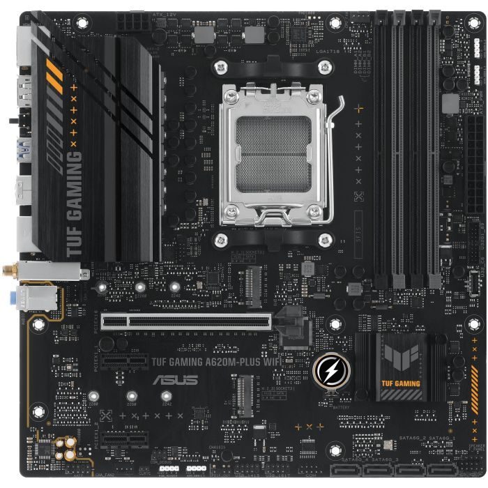 Материнська плата ASUS TUF GAMING A620M-PLUS WIFI зображення 2