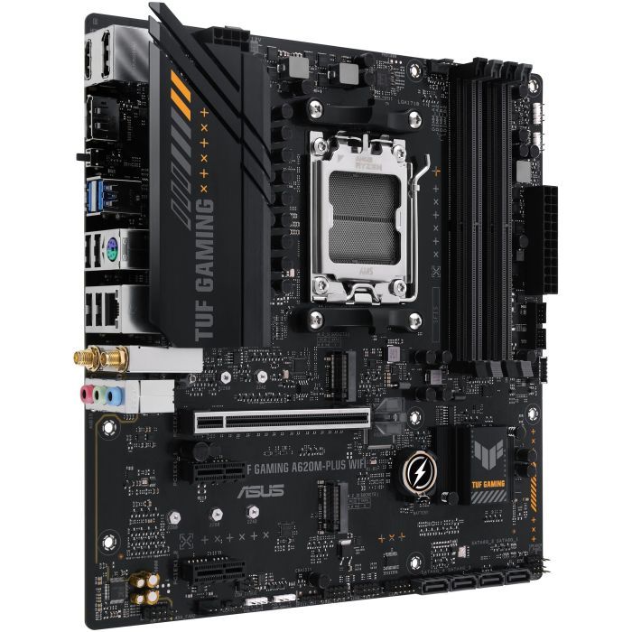 Материнська плата ASUS TUF GAMING A620M-PLUS WIFI зображення 3