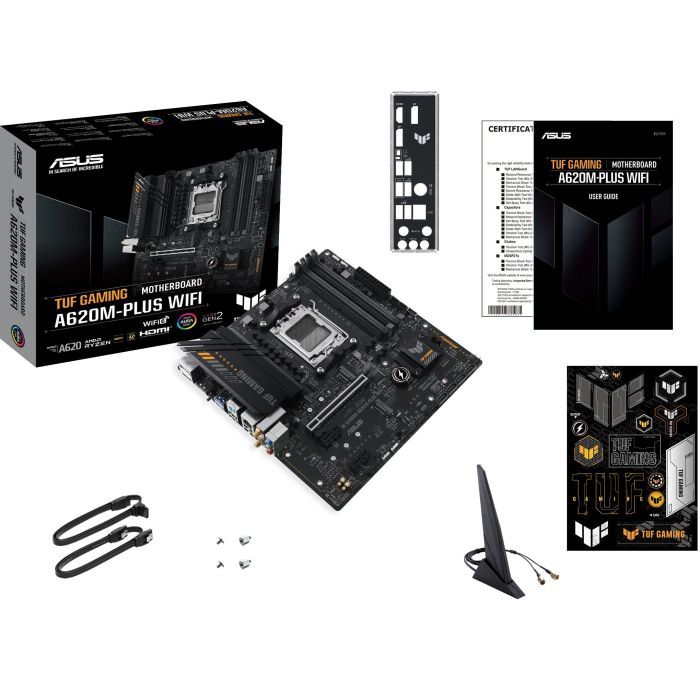 Материнська плата ASUS TUF GAMING A620M-PLUS WIFI зображення 9