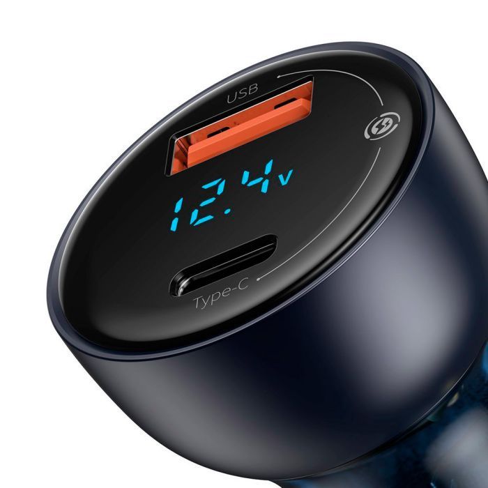 Зарядний пристрій Baseus Particular Digital Display QC+PPS Dual Quick Charger (872351) зображення 3