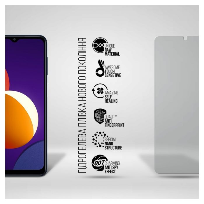 Плівка захисна Armorstandart Anti-spy Samsung M12 (M127) (ARM69755) зображення 2