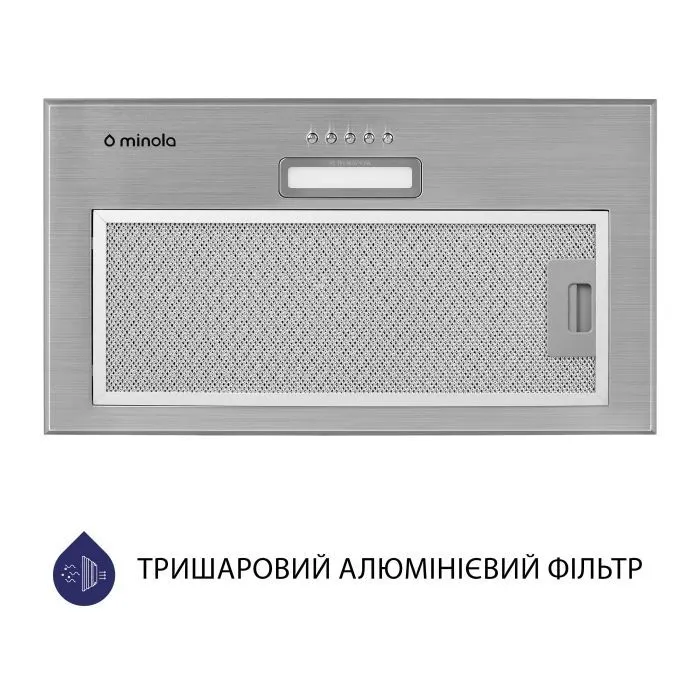 Витяжка кухонна Minola HBI 5614 I 1000 LED зображення 4