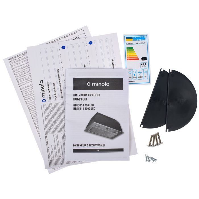 Вытяжка кухонная Minola HBI 5614 I 1000 LED изображение 9
