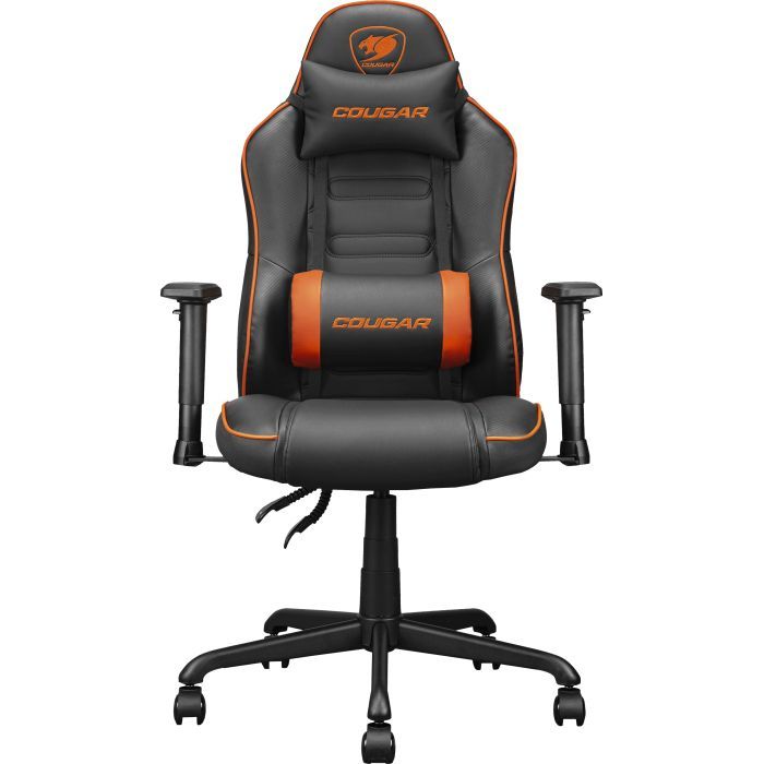 Крісло ігрове Cougar Fusion S Black/Orange зображення 2