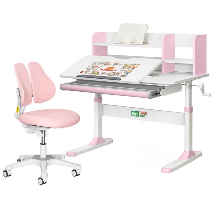 Парта з кріслом ErgoKids TH-330 W/PN + Y-208 KP