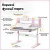 Парта з кріслом ErgoKids TH-330 W/PN + Y-208 KP зображення 6