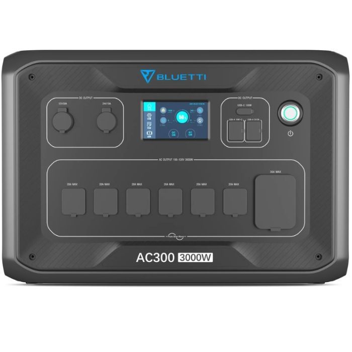 Зарядная станция BLUETTI PowerOak AC300 3000W без аккумулятора (AC300) изображение 2