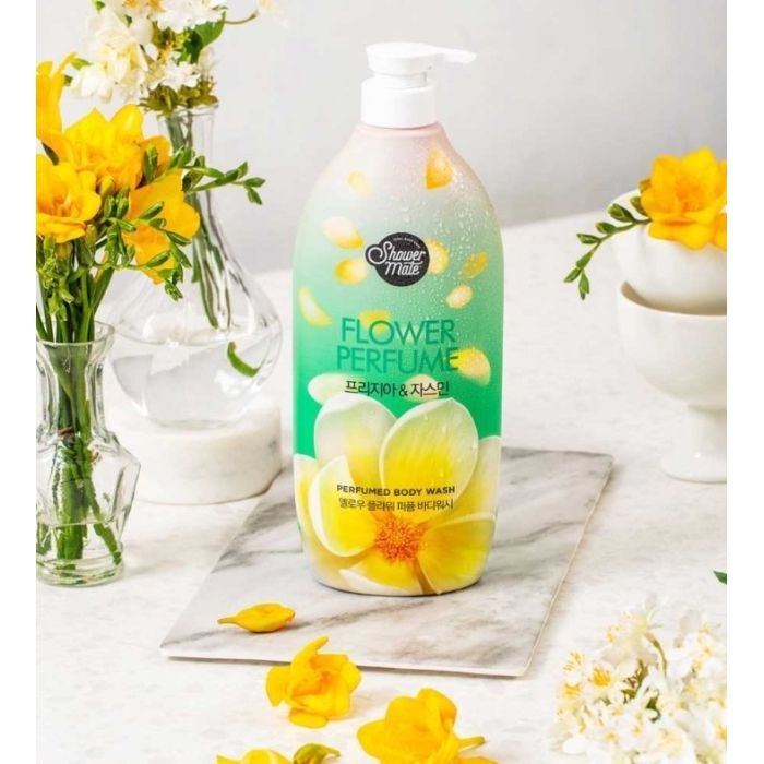 Гель для душа KeraSys Shower Mate Perfumed Freesia & Jasmine 900 мл (8801046259856) изображение 3