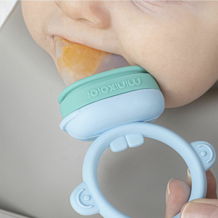 Ниблер MinikOiOi Pulps - Aqua Green / Powder Grey (101130004) изображение 3