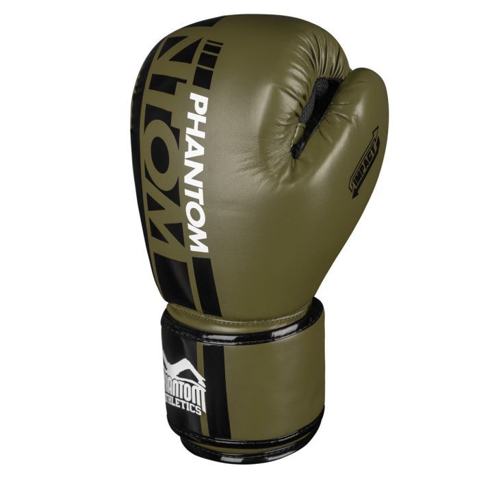 Боксерские перчатки Phantom APEX Army Green 16oz (PHBG2400-16) изображение 2