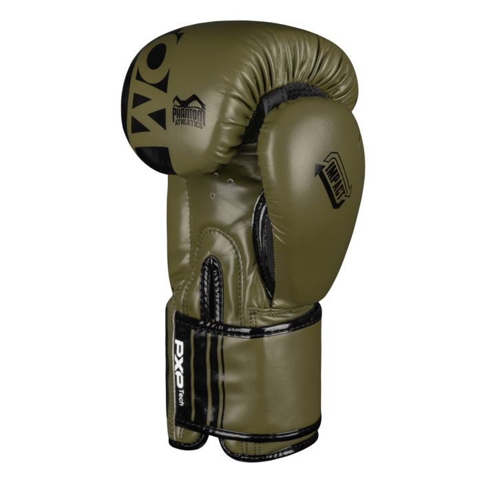 Боксерские перчатки Phantom APEX Army Green 16oz (PHBG2400-16) изображение 3
