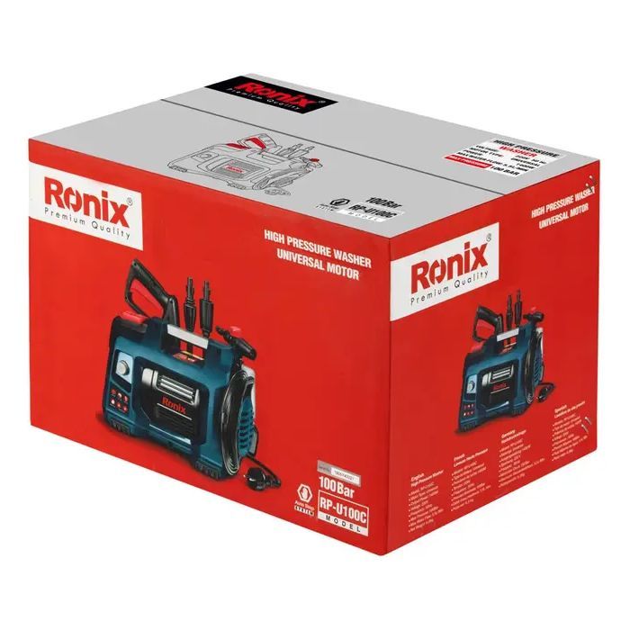 Мийка високого тиску Ronix 1400Вт, 100Bar (RP-U100C) зображення 7