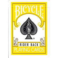 Карты игральные Bicycle Rider Back (Yellow) (9421)