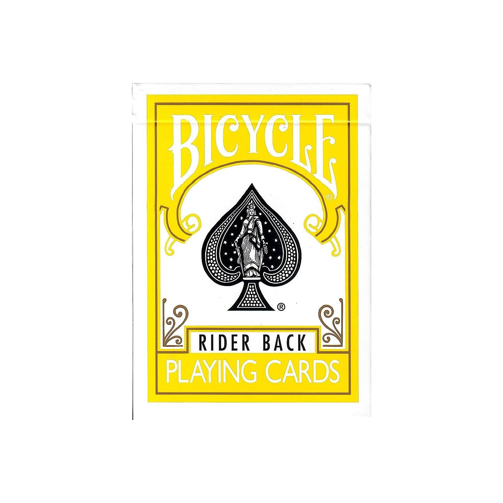 Карты игральные Bicycle Rider Back (Yellow) (9421)