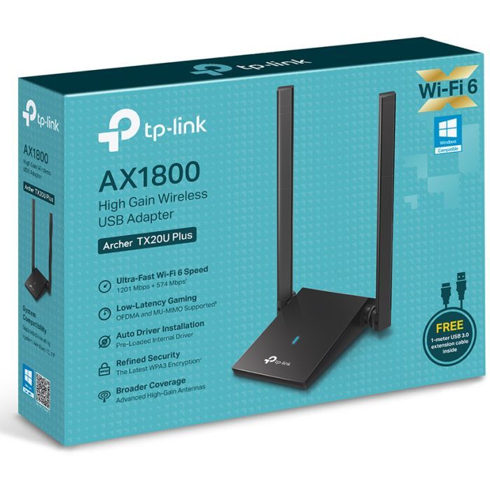 Сетевая карта Wi-Fi TP-Link ARCHER-TX20U-PLUS изображение 6