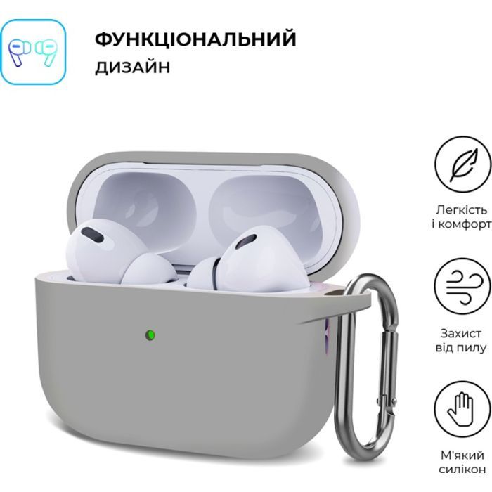 Чехол для наушников Armorstandart Hang Case для Apple AirPods Pro 2 Red (ARM68597) изображение 2