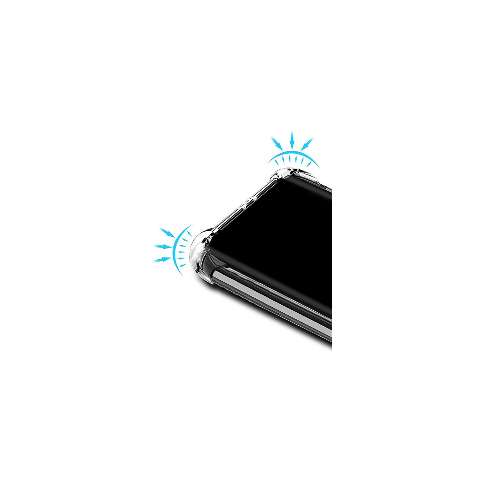 Чехол для мобильного телефона BeCover Anti-Shock Motorola Moto G14 Clear (710030) изображение 4