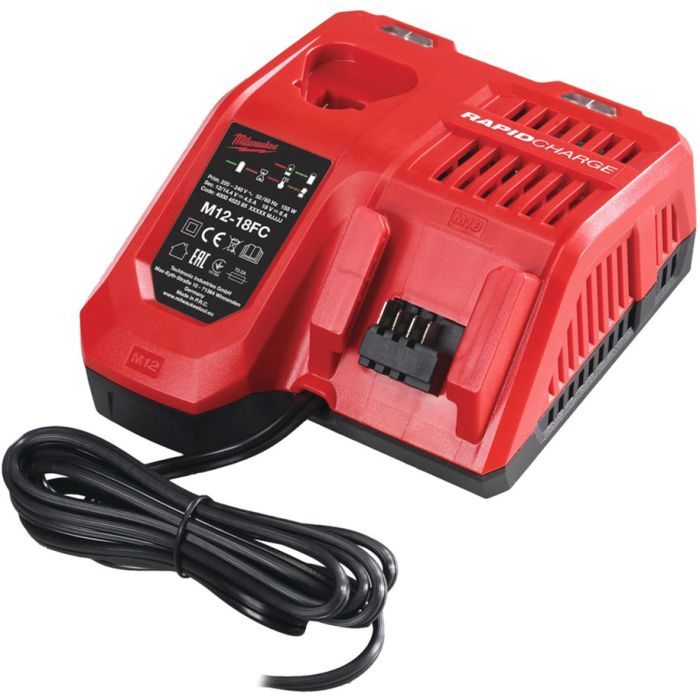 Зарядное устройство для аккумуляторов инструмента Milwaukee M12-18FC TURBO (4932451079)