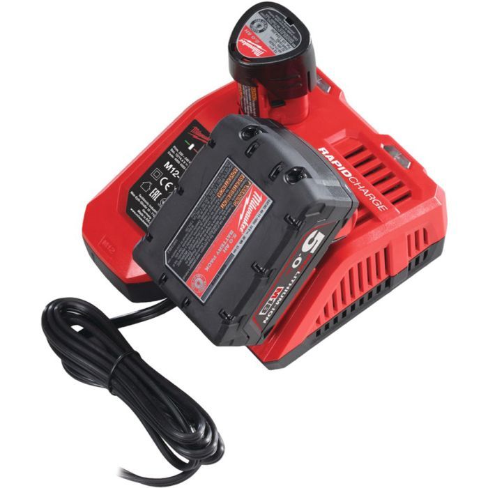 Зарядное устройство для аккумуляторов инструмента Milwaukee M12-18FC TURBO (4932451079) изображение 2