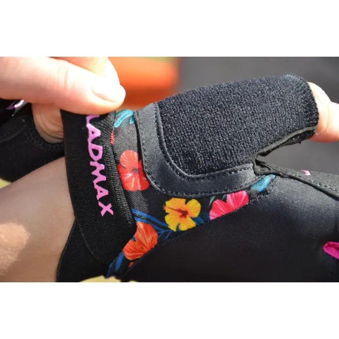 Перчатки для фитнеса MadMax MFG-770 Flower Power Gloves Black/Pink M (MFG-770_M) изображение 10