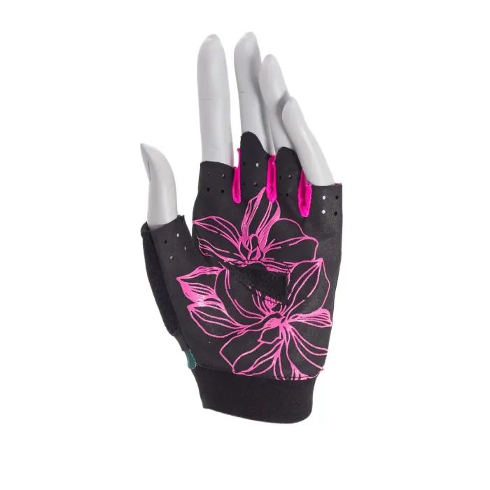 Перчатки для фитнеса MadMax MFG-770 Flower Power Gloves Black/Pink M (MFG-770_M) изображение 2