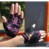Перчатки для фитнеса MadMax MFG-770 Flower Power Gloves Black/Pink M (MFG-770_M) изображение 7