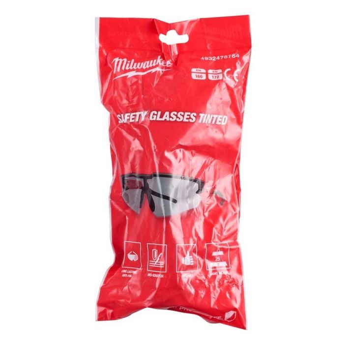 Защитные очки Milwaukee улучшенные, затемненные (4932478764) изображение 8