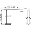 Настільна лампа Philips LED Reading Desk lamp Ivory біла (929003194707) зображення 2