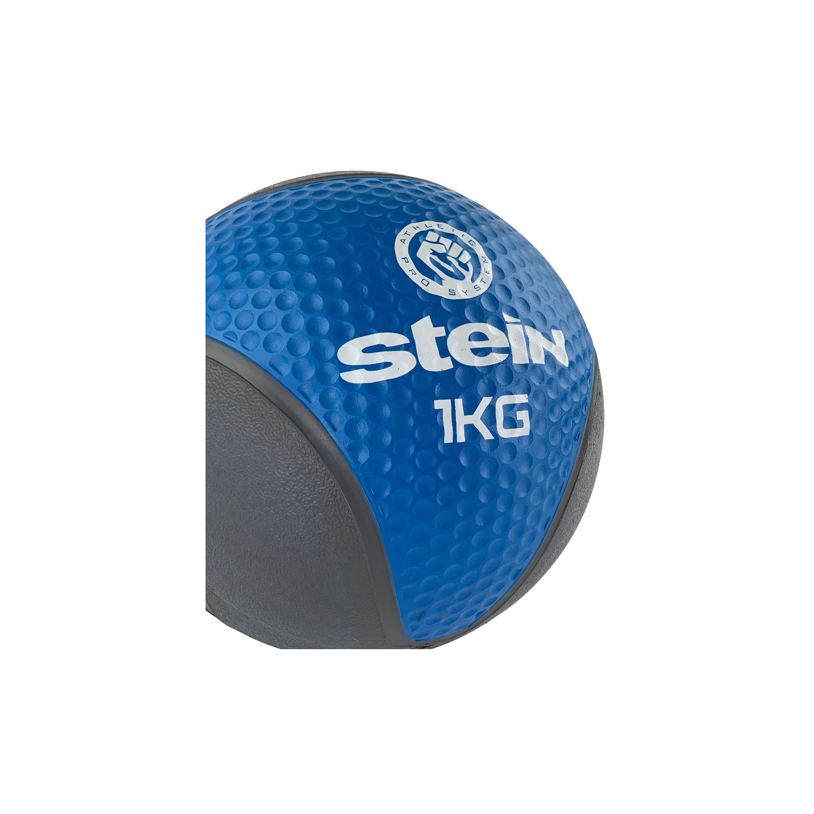 Медбол Stein Чорно-синій 1 кг (LMB-8017-1) зображення 2
