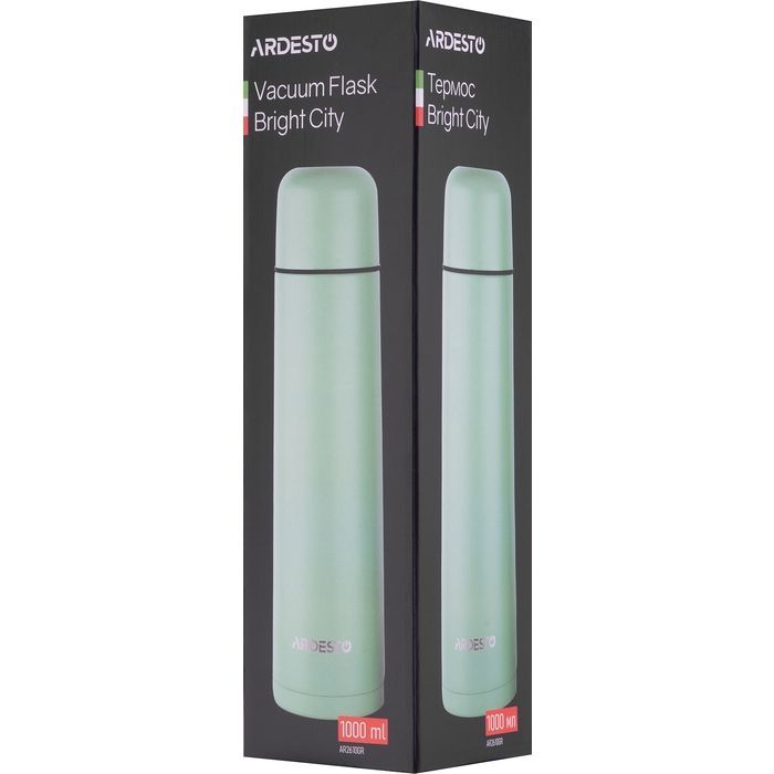 Термос Ardesto Bright City 1000 мл Бежевий (AR2610BG) изображение 5