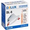 Світильник Delux DL-6 3000К 6Вт 480лм 230В D100мм (90018627) зображення 2