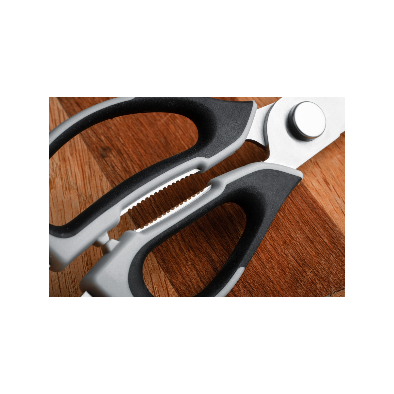 Кухонные ножницы Gusto 23 см Сіро-чорні (GT-6123) изображение 2