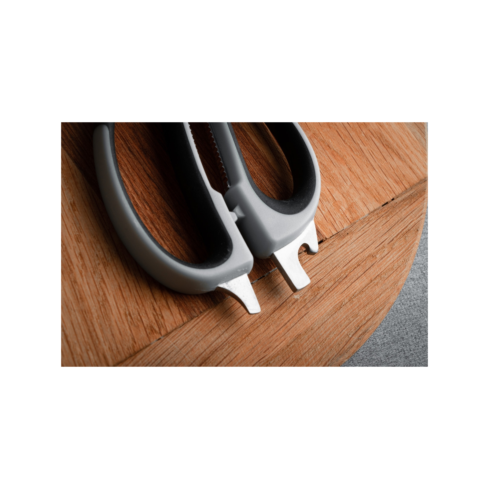 Кухонні ножиці Gusto 23 см Сіро-чорні (GT-6123) зображення 3