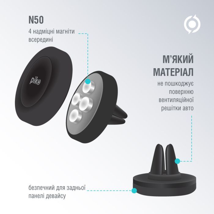 Универсальный автодержатель Piko M06GM (1283126489198) изображение 4