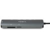 Концентратор Vinga USB-C 3.1 to HDMI+RJ45_1Gbps+3xUSB3.0+SD/TF+PD100W (VHYC8) изображение 6