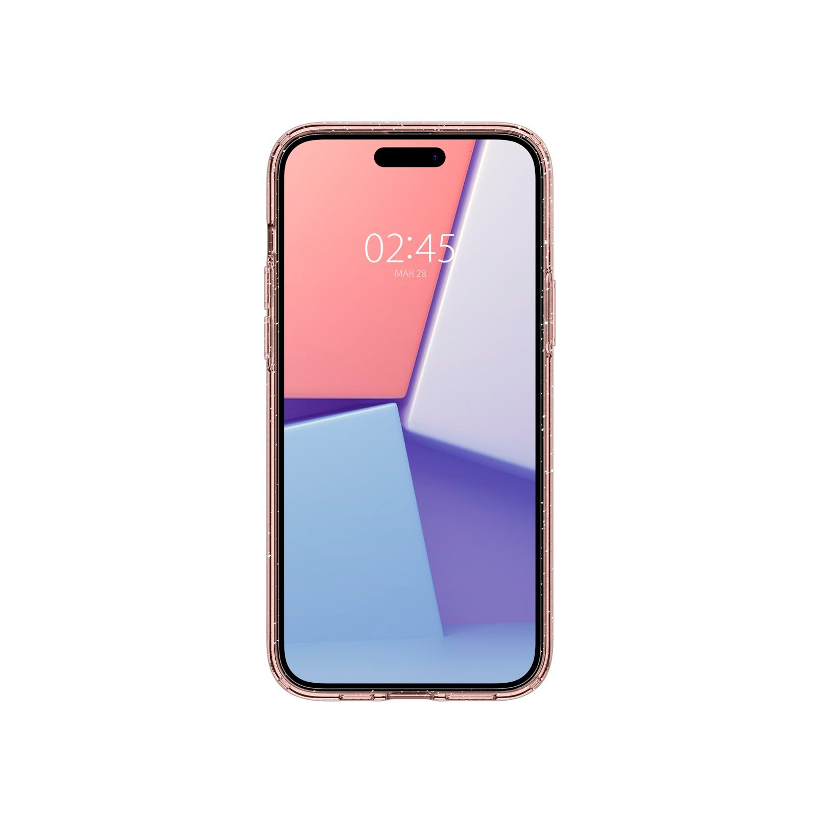 Чохол до мобільного телефона Spigen Apple iPhone 15 Liquid Crystal Glitter Rose Quartz (ACS06789) зображення 2