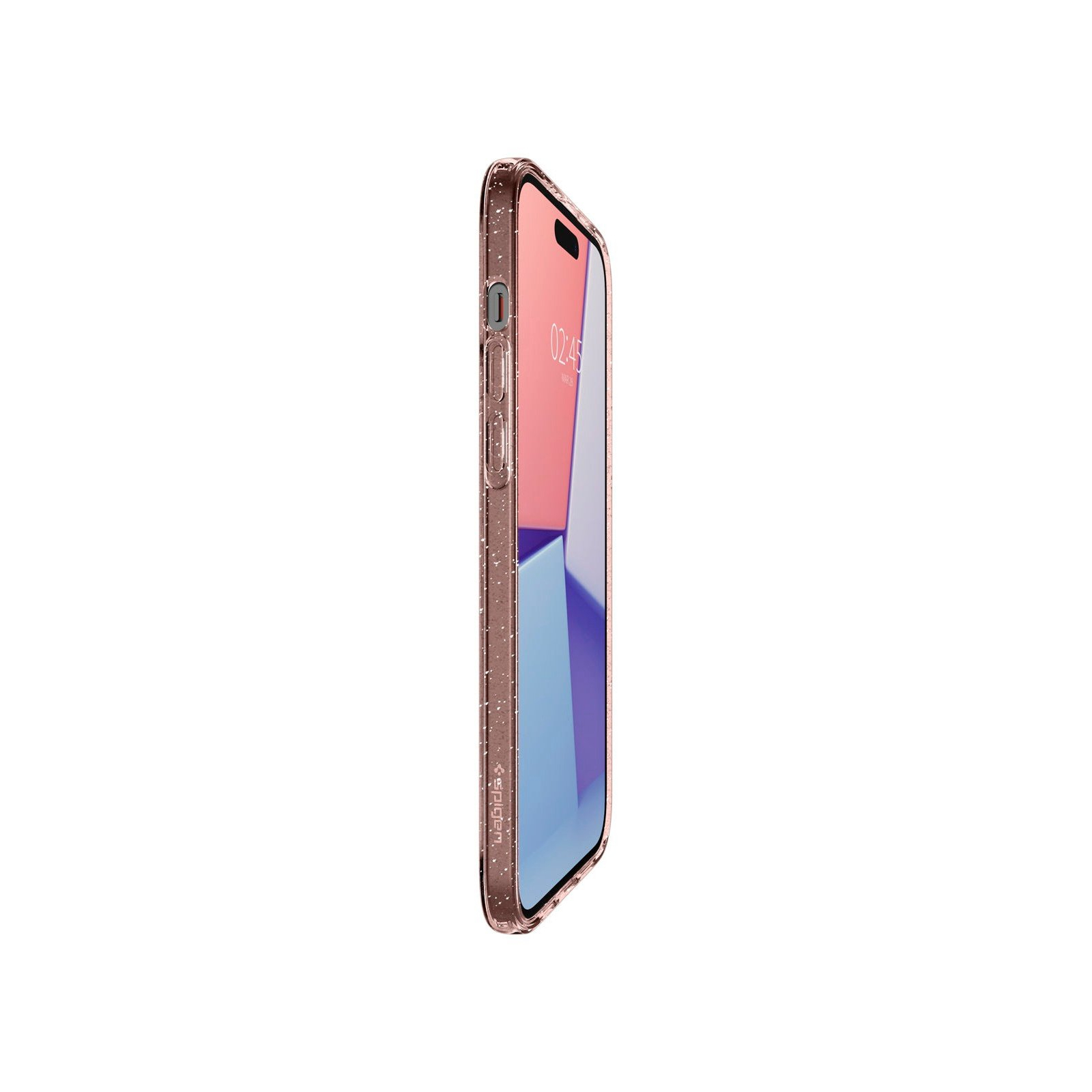 Чохол до мобільного телефона Spigen Apple iPhone 15 Liquid Crystal Glitter Rose Quartz (ACS06789) зображення 3