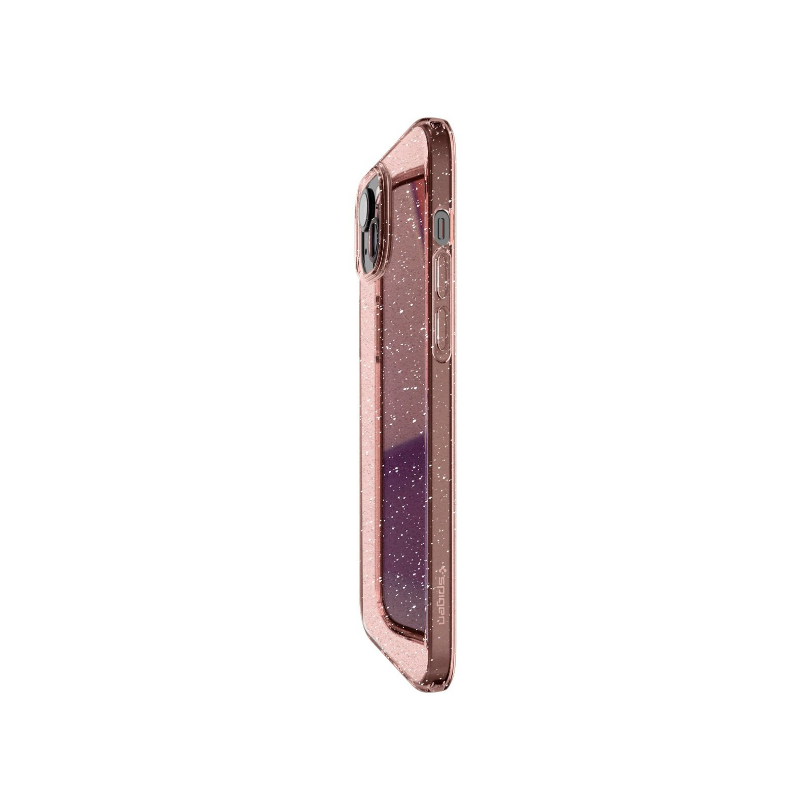 Чохол до мобільного телефона Spigen Apple iPhone 15 Liquid Crystal Glitter Rose Quartz (ACS06789) зображення 4