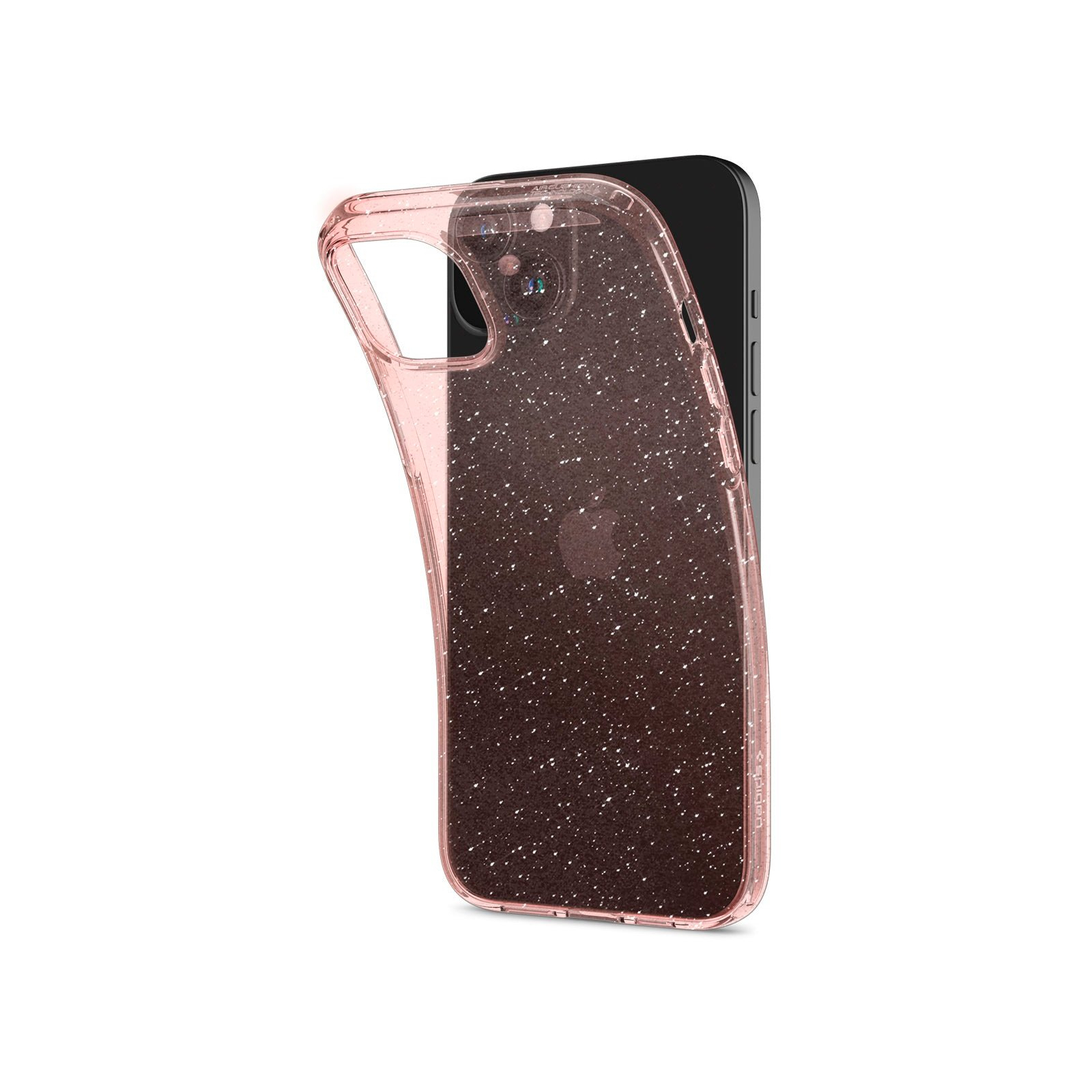 Чохол до мобільного телефона Spigen Apple iPhone 15 Liquid Crystal Glitter Rose Quartz (ACS06789) зображення 9