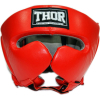 Боксерский шлем Thor 716 L ПУ-шкіра Червоний (716 (PU) RED L)