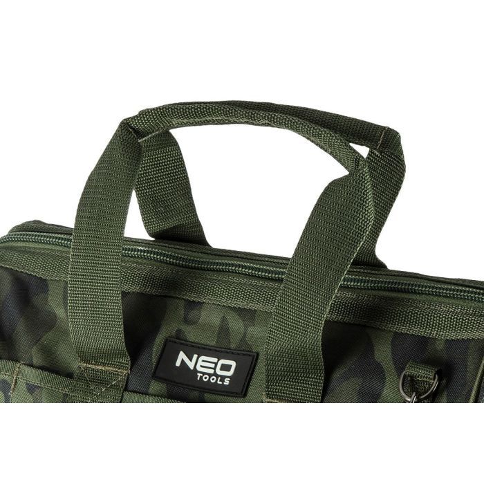 Сумка для інструмента Neo Tools Camo, 40x22x33см, нейлон 600D, посилена, камуфляж (84-322) зображення 11