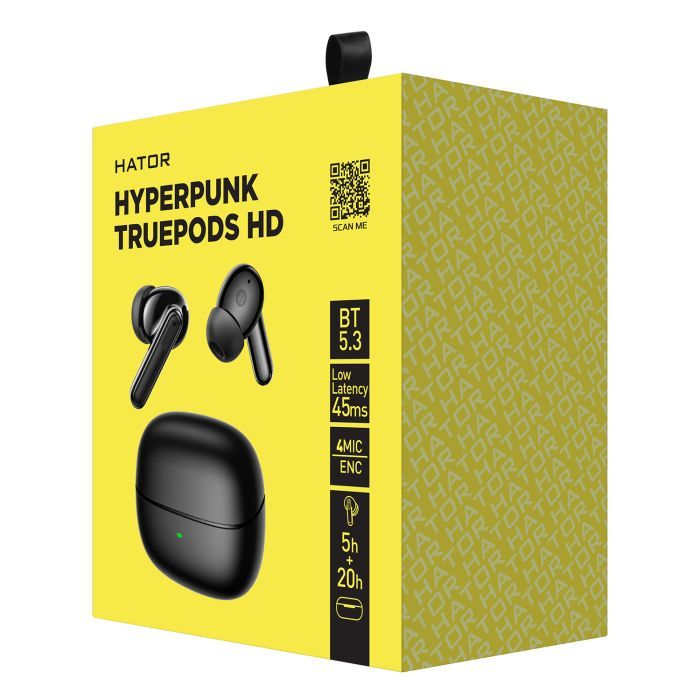 Наушники Hator Hyреrpunk Truepods HD Black (HTA-435) изображение 4