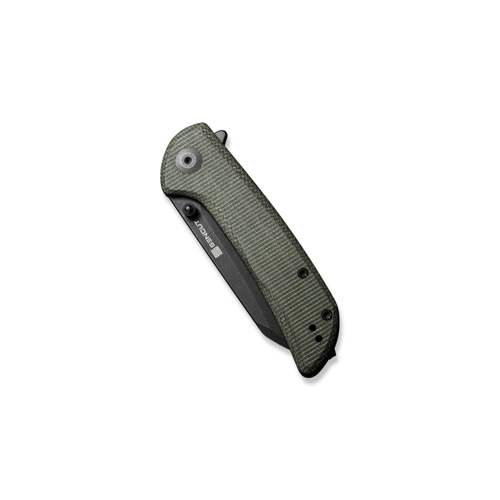 Нож Sencut Fritch Blackwash Olive Micarta (S22014-1) изображение 5