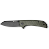 Нож Sencut Fritch Blackwash Olive Micarta (S22014-1)